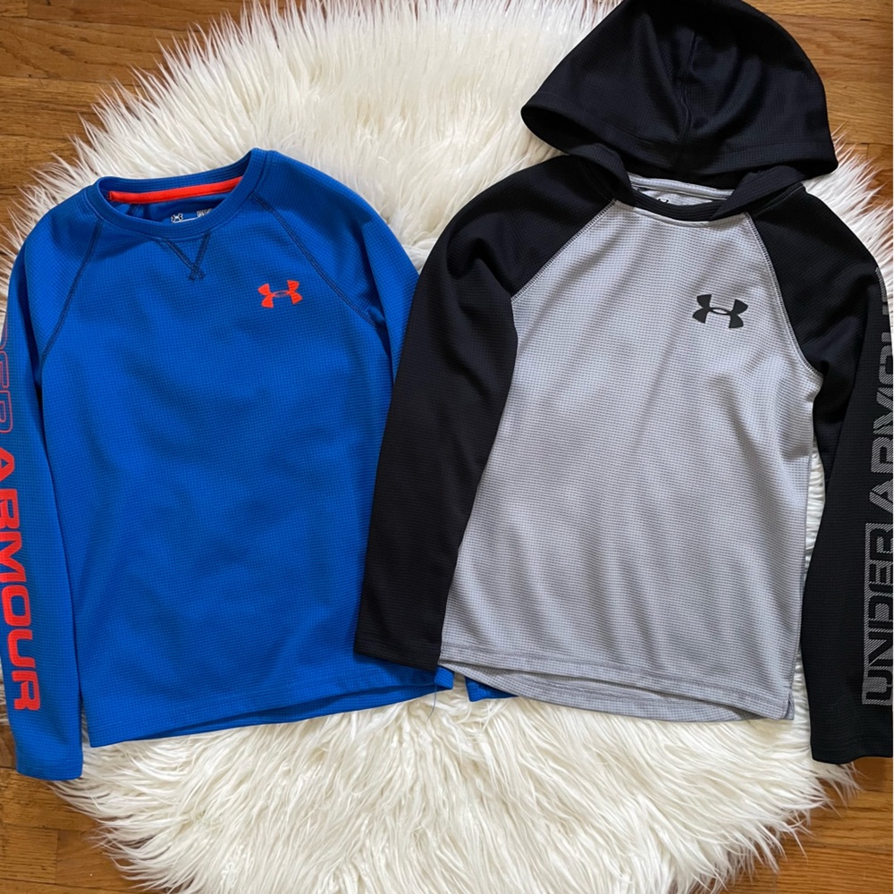 Under Armour Kids Long Sleeve Shirt Bundle